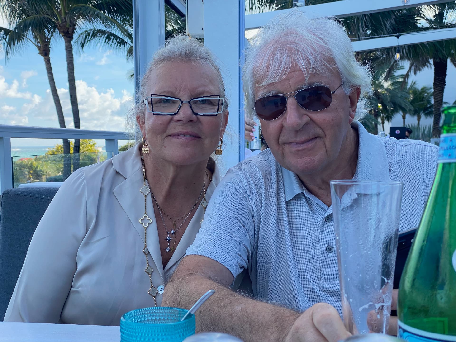 Rauni et Gilbert Josset, propriétaires du Relais Saint-Aubin