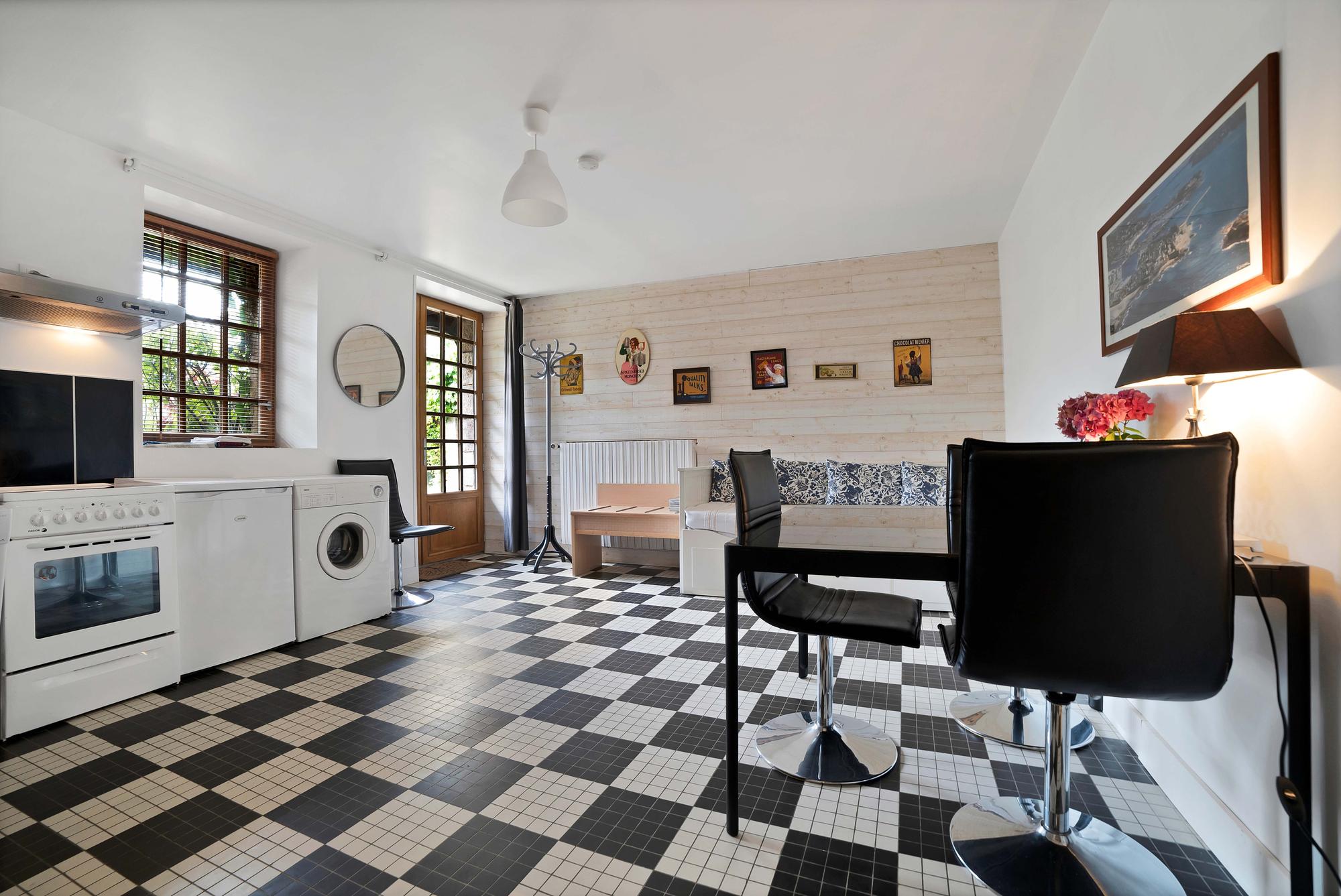 Pièce de vie du Gîte